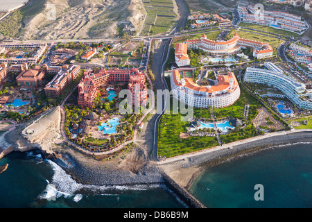 Hotel Einrichtungen im Süden von Teneriffa, Teneriffa, Kanarische Inseln, Spanien Stockfoto