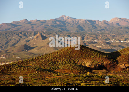 Malpasito Schlackenkegel im Süden von Teneriffa, Teneriffa, Kanarische Inseln, Spanien Stockfoto