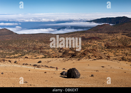 Teide Eiern oder Lava Accreation Kugeln im Teide-Nationalpark, Teneriffa, Kanarische Inseln, Spanien Stockfoto