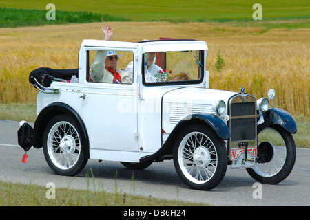 BMW Dixi Cabriolet, gebaut im Jahr 1929, Foto, aufgenommen am 13. Juli 2013 in Landsberg, Deutschland Stockfoto