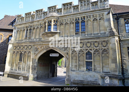 Abbey Gateway (Malvern Museum), Abbey Road, Malvern, Great Great Malvern, Worcestershire, England, Vereinigtes Königreich Stockfoto