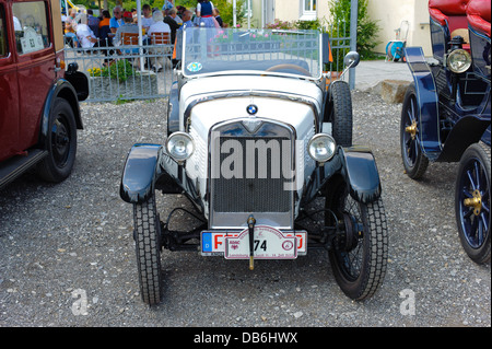 BMW Dixi DA 3 Cabriolet, gebaut im Jahr 1930, Foto, aufgenommen am 13. Juli 2013 in Landsberg, Deutschland Stockfoto