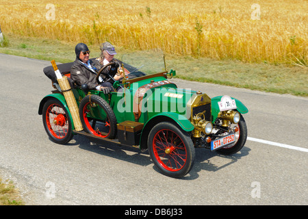 SWIFT-Zyklus-Auto, gebaut im Jahr 1914, Foto, aufgenommen am 13. Juli 2013 in Landsberg, Deutschland Stockfoto