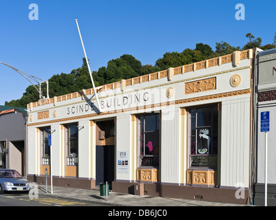 dh NAPIER Neuseeland Art-Deco-Stil Scinde Gebäude Stockfoto