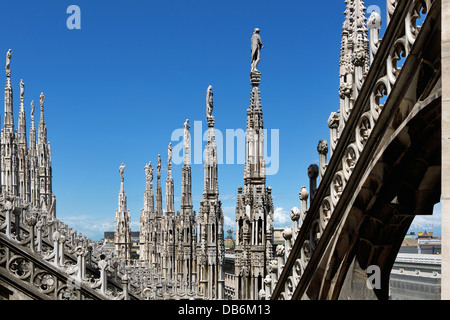 Duomo di Milano. Die Kathedrale in Mailand, Italien. Stockfoto