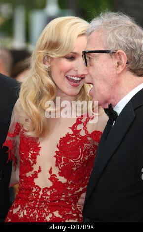 Rachel McAdams und Woody Allen Cannes International Film Festival 2011 - Tag 1 Opening Ceremony und Midnight in Paris premiere Cannes, Frankreich - 11.05.11 Stockfoto