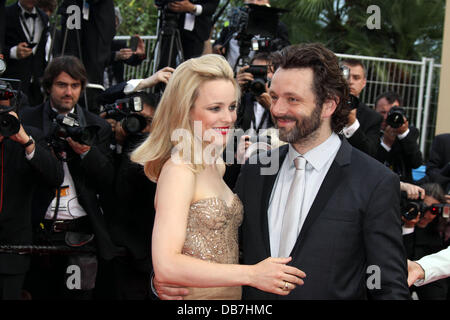 Schauspielern Rachel McAdams und Michael Sheen Cannes International Film Festival 2011 - Tag 2 - Dornröschen - Premiere Cannes, Frankreich - 12.05.11 Stockfoto