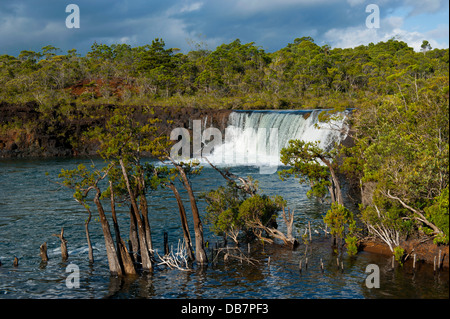 Chutes De La Madeleine Wasserfall Stockfoto