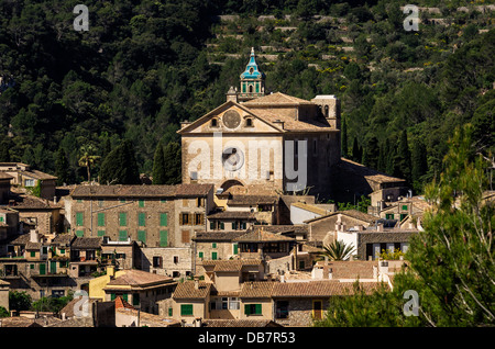 Valldemossa Kartause oder das königliche Kartäuser Kloster von Valldemossa Stockfoto