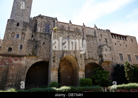 Palacio real Bürgermeister de Barcelona Katalonien Spanien Stockfoto