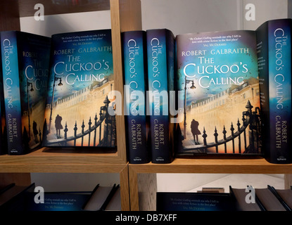 J. K. Rowling offenbart sich als Autor von The Cuckoo Aufruf von Robert Galbraith, London Stockfoto