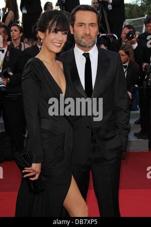 Gilles Lellouche und Melanie Doutey Cannes International Film Festival 2011 - Tag 5 - die Künstler - Premiere Cannes, Frankreich - 15.05.11 Stockfoto