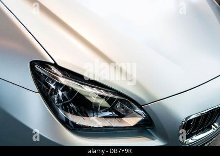 Neue BMW M6 Auto Detail Stockfoto