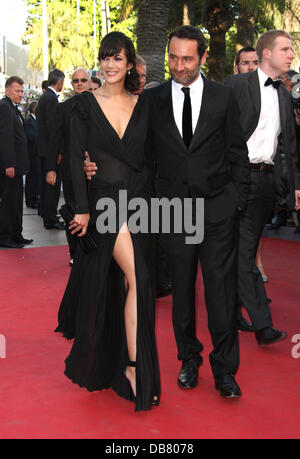 Melanie Doutey und Gilles Lellouche Cannes International Film Festival 2011 - Tag 5 - die Künstler - Premiere Cannes, Frankreich - 15.05.11 Stockfoto