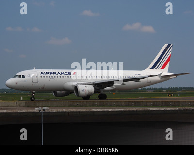 Rollen, F-GKXA Air France Airbus A320-211 - Cn 287 2 Stockfoto