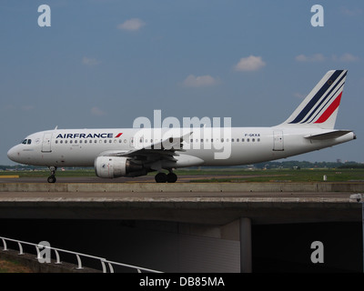 Rollen, F-GKXA Air France Airbus A320-211 - Cn 287 3 Stockfoto