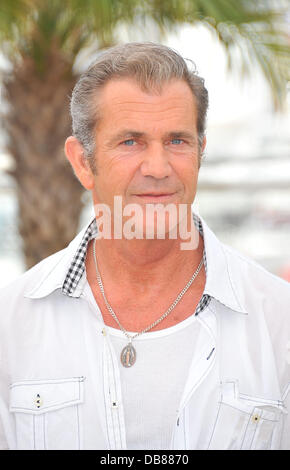 Mel Gibson Cannes International Film Festival 2011 - Tag 8 - der Biber - Photocall Cannes, Frankreich - 18.05.11 Stockfoto