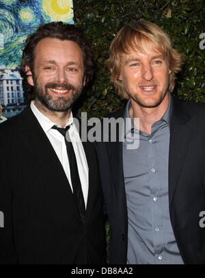 Michael Sheen, Owen Wilson Los Angeles-premiere von "Midnight In Paris", gehalten am AMPAS Samuel Goldwyn Theater - Ankünfte Los Angeles, Kalifornien - 18.05.11 Stockfoto