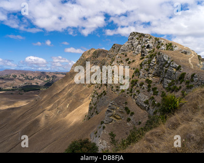 dh Te mata Peak HAWKES BAY NEUSEELAND Te Mata Hill Range Havelock North Rocky Landscape Stockfoto