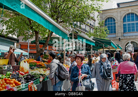 Marseille Französisch Noailles die Stadt arabischen Viertel Lebensmittel Markt nördlich von Vieux Port Frankreich Französisch Stockfoto