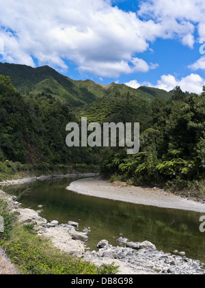 dh Waioeka Gorge Bucht von viel NEW ZEALAND Bergschlucht Waioeka Fluß Flüsse Stockfoto