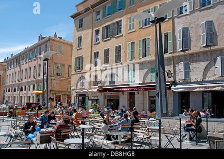 Kurs Honore dÉstienne d Órves Marseille in der Nähe von Old Vieux Port Frankreich Stockfoto