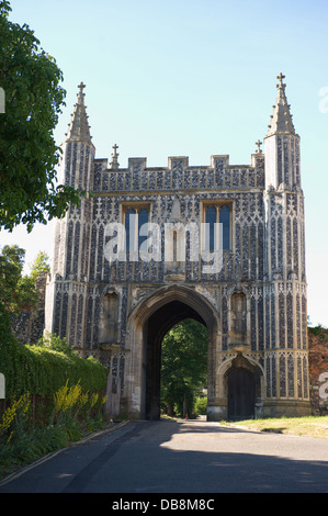 St. Johns Abtei Gatehouse, Colchester, Essex, England, Vereinigtes Königreich Stockfoto