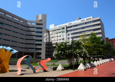 Edward A. Garmatz United States Courthouse, US District Court for the District of Maryland, 101 West Lombard St, Baltimore, USA Stockfoto