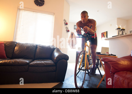 SAN DIEGO, CA am 21 SEPTEMBER - David Goggins in San Diego, Kalifornien am 21. September 2008. Stockfoto