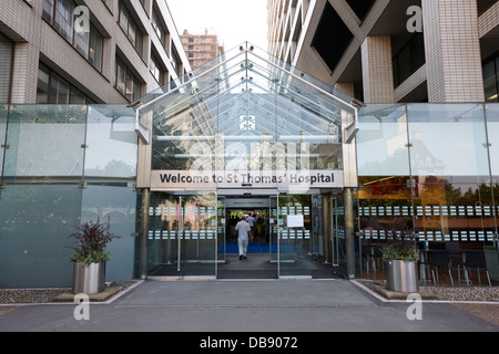 St. Thomas Hospital London England UK Stockfoto