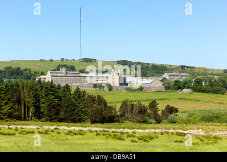 Dartmoor Gefängnis Devon England britisches Gefängnis in Princetown Dorf Stockfoto