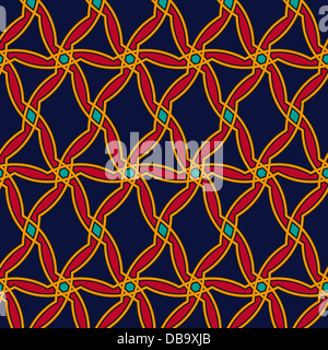 Arabesque nahtlose Muster Stockfoto