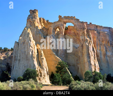 Grosvenor Arch In der Grand Staircase Escalante National Monument des südlichen Utah, USA Stockfoto