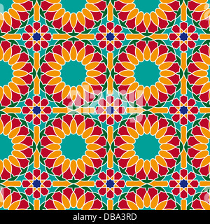 Arabesque nahtlose Muster Stockfoto