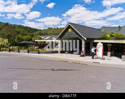 dh Wai O Tapu Thermal Wonderland WAIOTAPU NEUSEELAND Eingang Zum Wai-O-Wonderland Touristenleseinformationszentrum rotorua Reserve Stockfoto