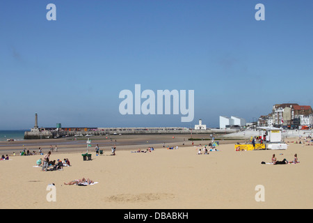 Main Sands Beach in Margate Kent Stockfoto