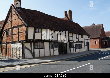 Maurerhof Rother Street Stratford-Upon-Avon England. Denkmalgeschütztes Gebäude der Klasse 2* Stockfoto