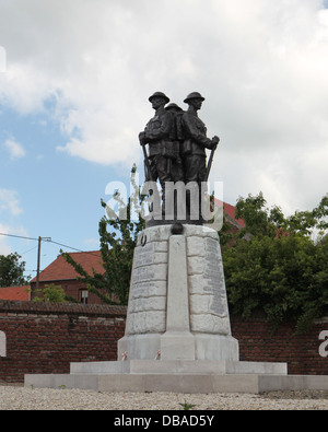 Die 37. Division Memorial aus dem ersten Weltkrieg in Monchy-le-Preux, Frankreich Stockfoto