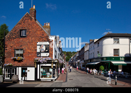 Die High Street, Lewes, East Sussex, England Stockfoto