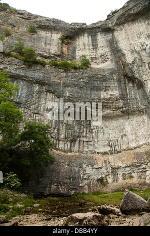 Malham Cove Felswand Yorkshire UK Stockfoto