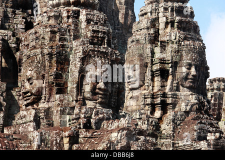 Angkor Thom ist berühmter Ort in Siem reap, Kambodscha Stockfoto