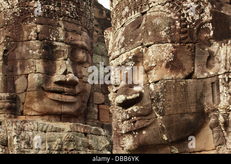 Angkor Thom ist berühmter Ort in Siem reap, Kambodscha Stockfoto