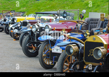 Oldtimer-Rallye für mindestens 80 Jahre alten Oldtimer in Deutschland Stockfoto