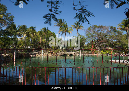 VENETIAN POOL SCHWIMMBAD CORAL GABLES MIAMI FLORIDA USA Stockfoto