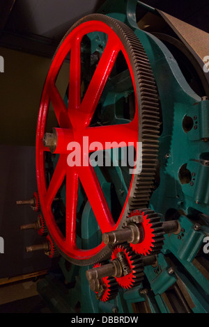 Amerikanische Geschichte Textilmuseum in Lowell MA Stockfoto