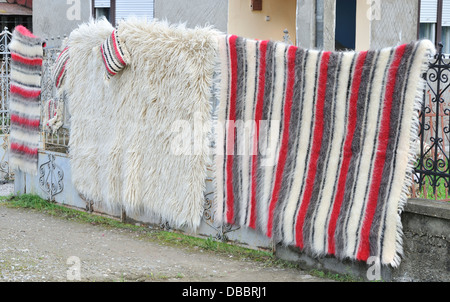 Souvenir-Stall, Sapanta, Maramures, Rumänien Stockfoto