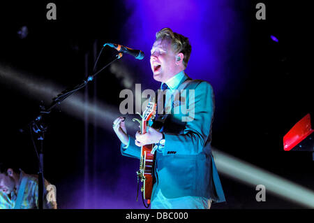 Low-Cost-Festival, Benidorm; Zwei Door Cinema Club Stockfoto