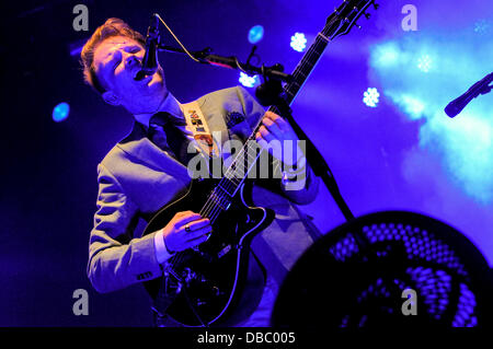 Low-Cost-Festival, Benidorm;  Zwei Door Cinema Club Stockfoto