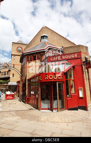 Cafe Rouge in Kensington lONDON Stockfoto