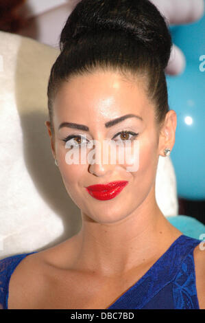 London, UK. 28. Juli 2013. Elen Rivas an die Screeing der Schlümpfe 2 am Leicester Square, London Credit: Jay Shaw-Baker/Alamy Live News Stockfoto